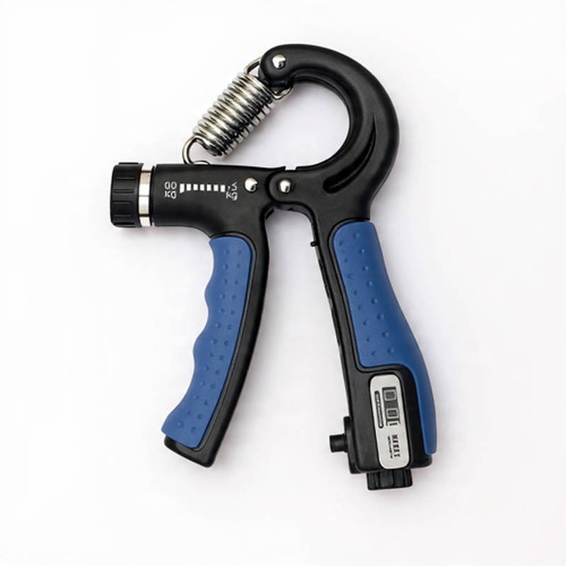 Adjustable Hand Grip Strengthener – Digital Counter Hand Gripper for Forearm & Finger Training