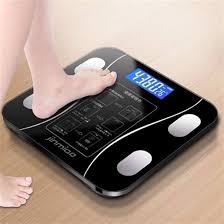 Digital Bathroom Weight Scale – Smart Electronic Body Weight Scale with Temperature Display