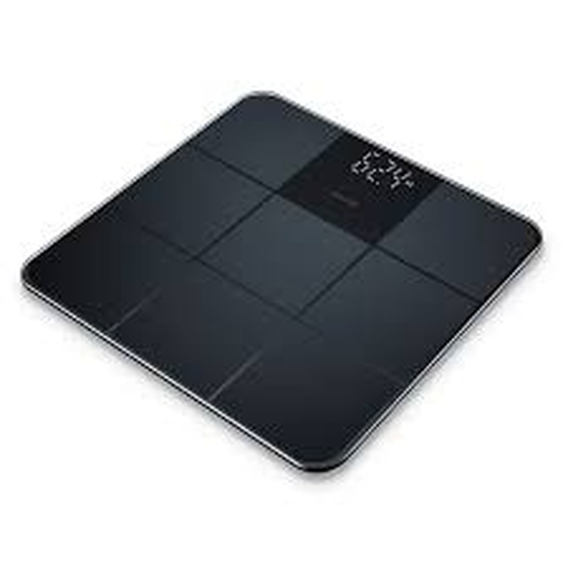 Digital Bathroom Weight Scale – Smart Electronic Body Weight Scale with Temperature Display