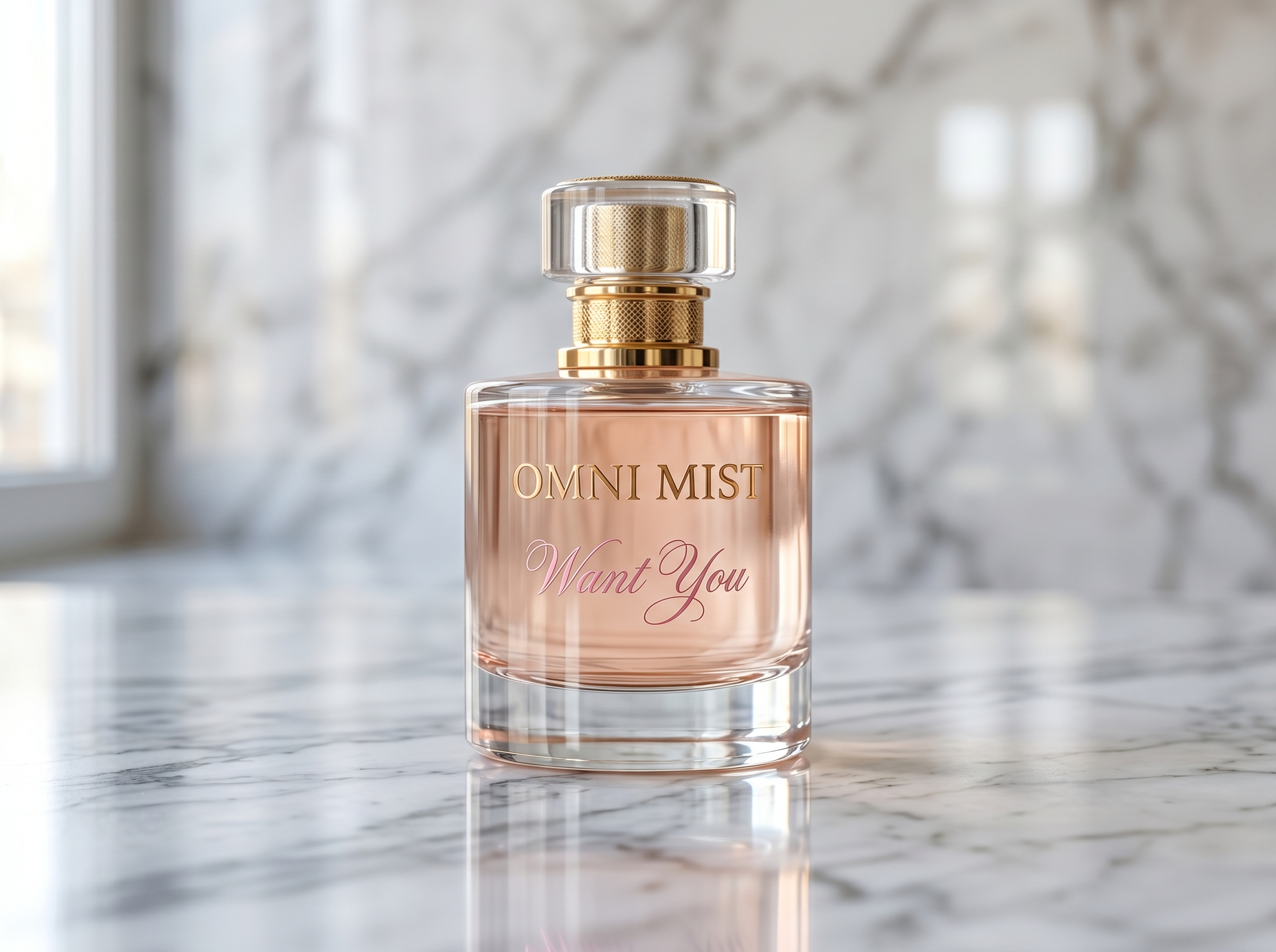 Omni Mist Want You Perfume – Romantic Long Lasting Floral Fragrance for Women